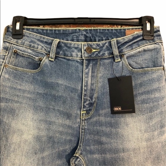 Asos Mens Patched Jeans - Picture 4 of 13